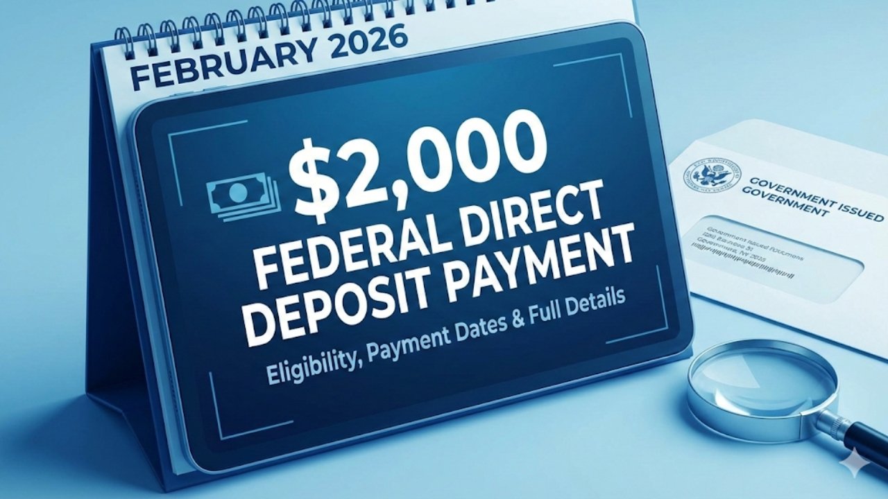 $2,000 Federal Direct Deposit Payment February 2026: Eligibility, Payment Dates & Full Details