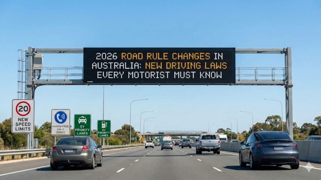 2026 Road Rule Changes in Australia: New Driving Laws Every Motorist Must Know