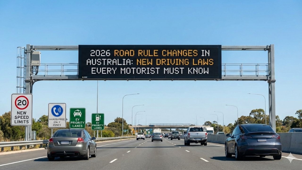 2026 Road Rule Changes in Australia: New Driving Laws Every Motorist Must Know
