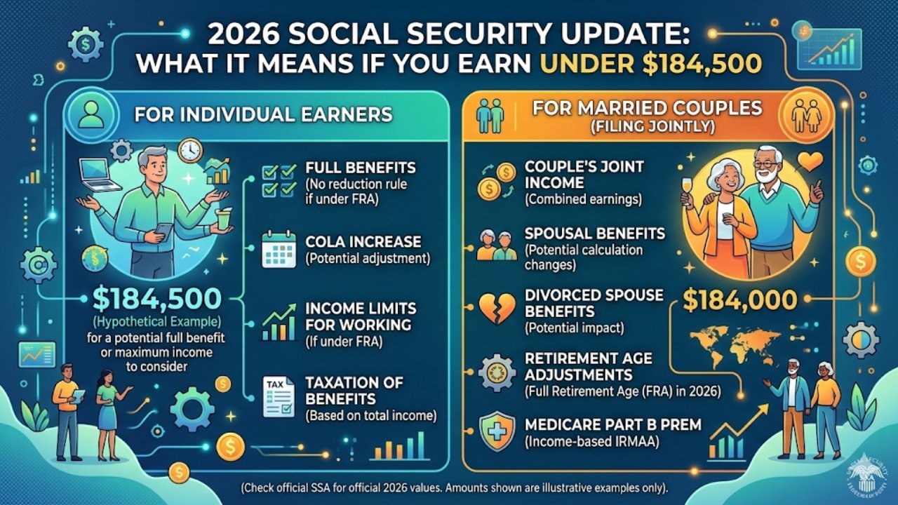 2026 Social Security Update: What It Means If You Earn Under $184,500