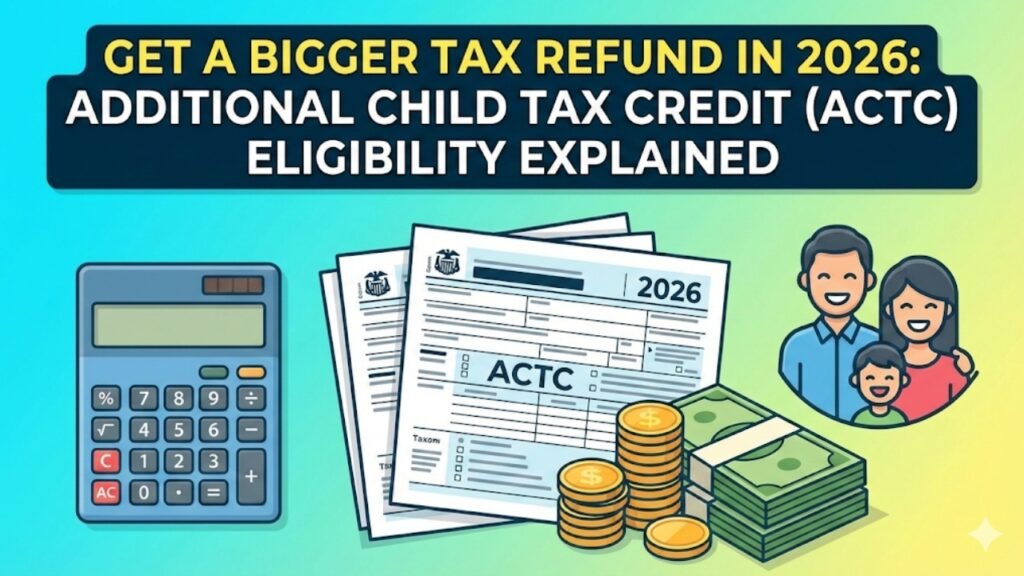 Get a Bigger Tax Refund in 2026: Additional Child Tax Credit (ACTC) Eligibility Explained