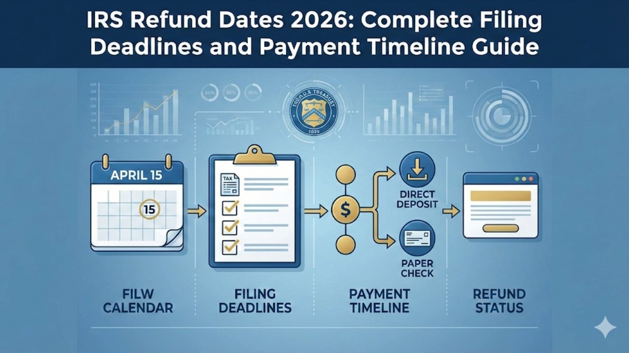 IRS Refund Dates 2026: Complete Filing Deadlines and Payment Timeline Guide