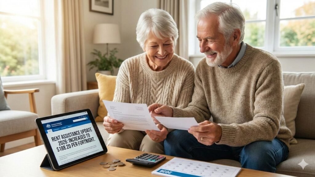 Rent Assistance for Pensioners Increases to $188.20 Per Fortnight in 2026