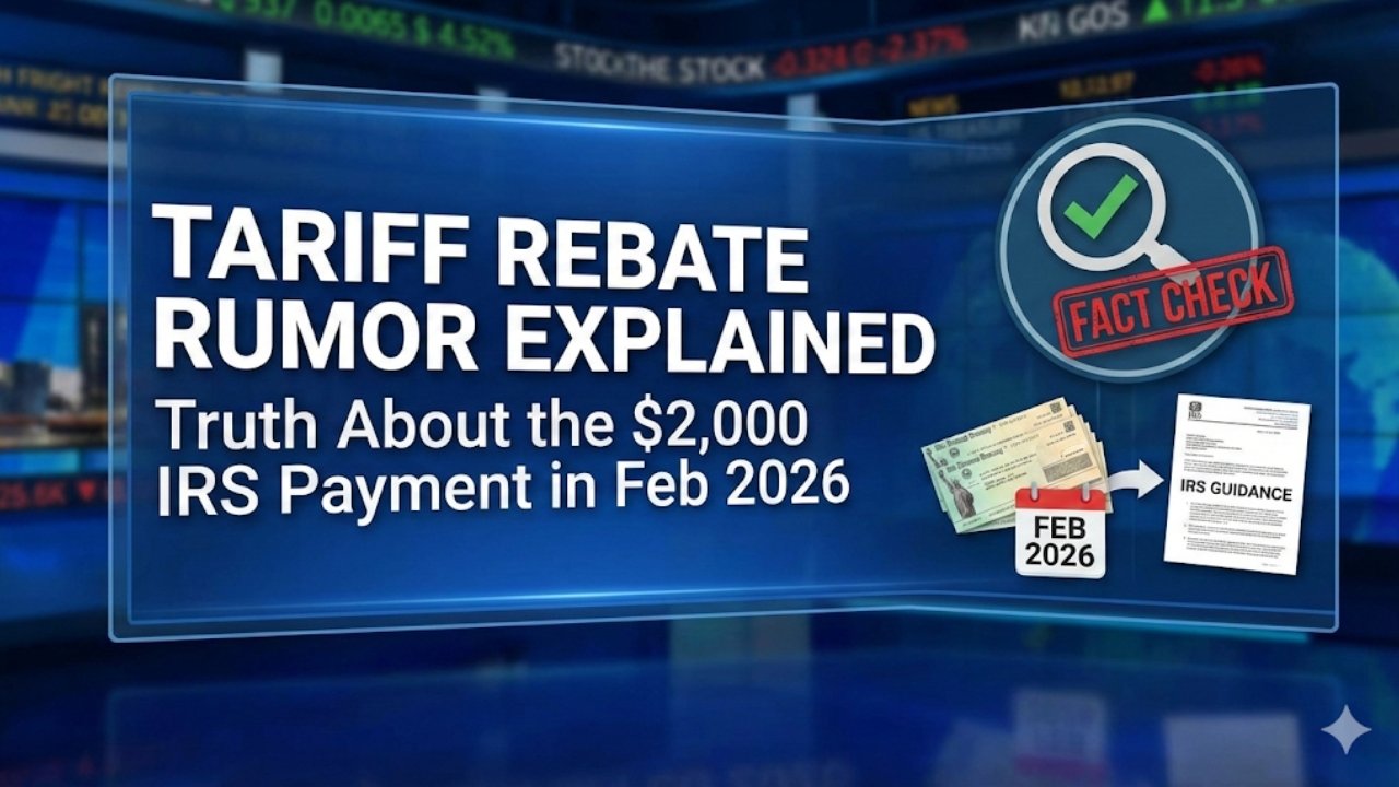 Tariff Rebate Rumor Explained: Truth About the $2,000 IRS Payment in Feb 2026