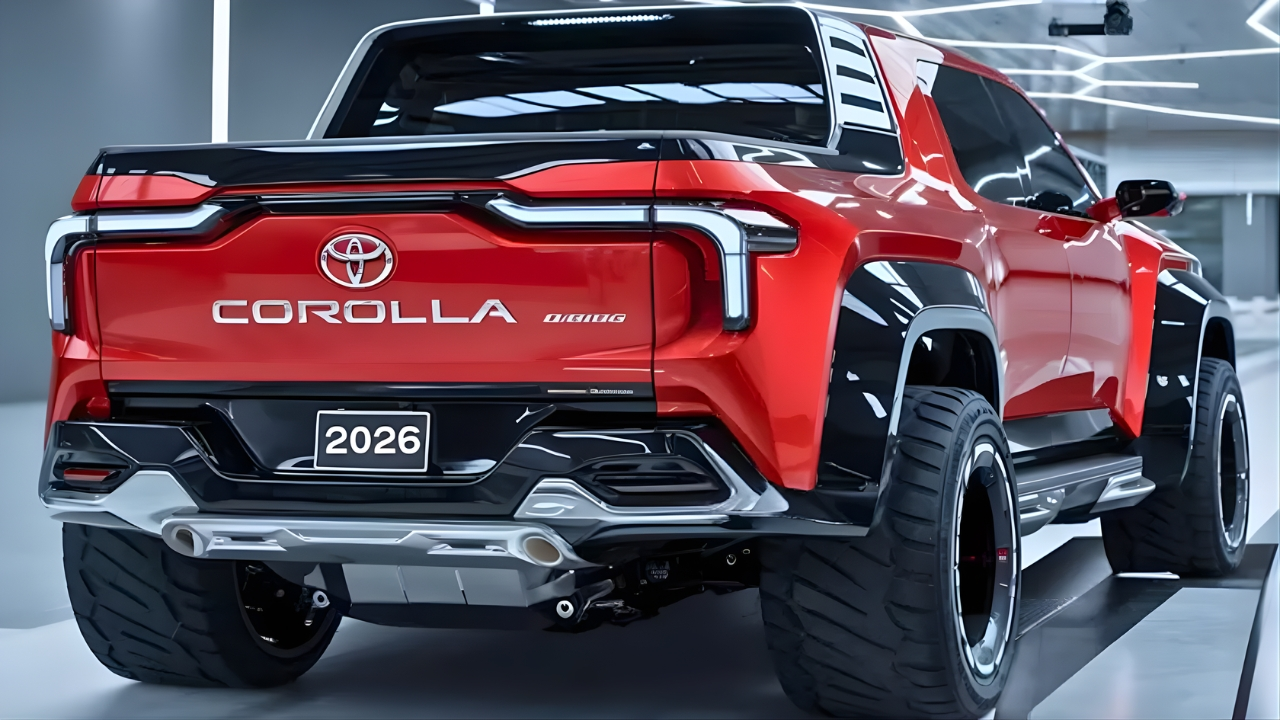 Toyota Corolla Pickup 2026 – The Perfect Blend of Compact Power & Practicality