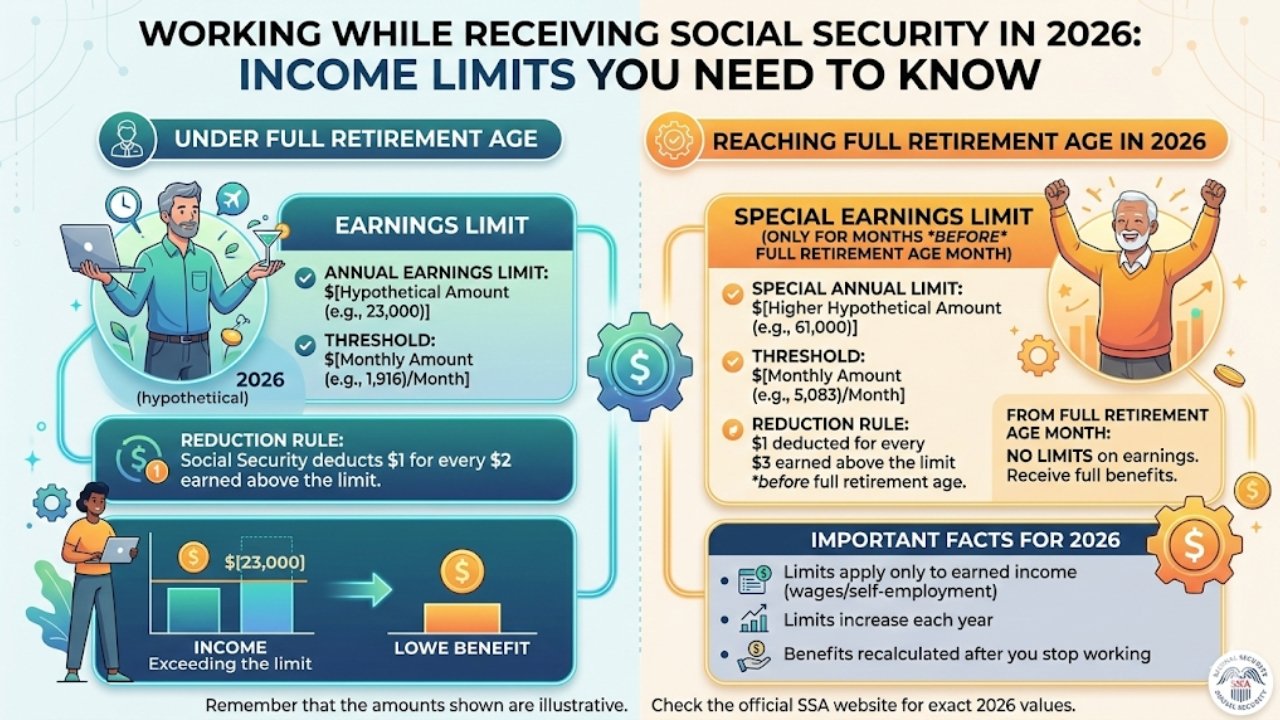 Working While Receiving Social Security in 2026: Income Limits You Need to Know