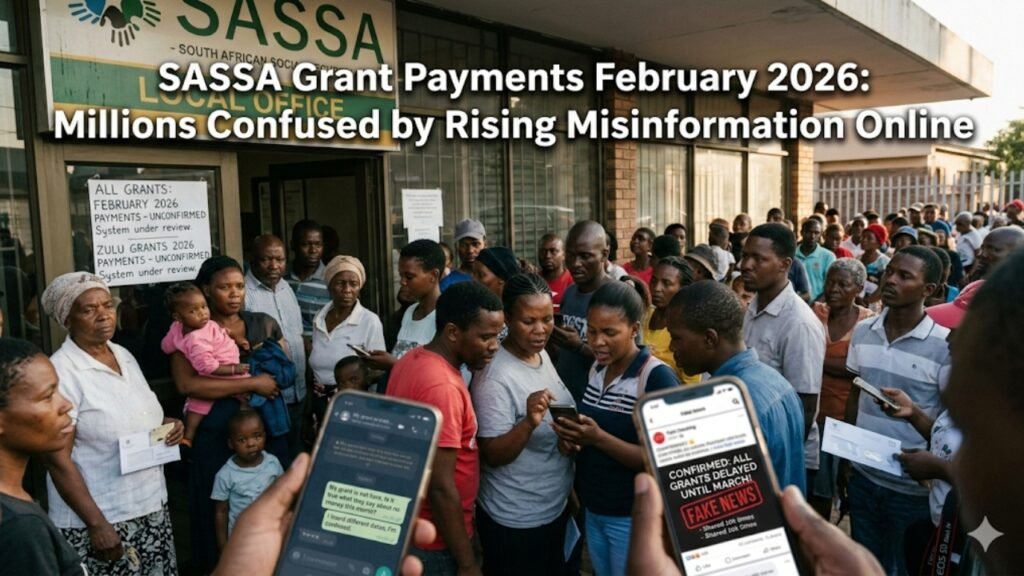 SASSA Grant Payments February 2026: Millions Confused by Rising Misinformation Online